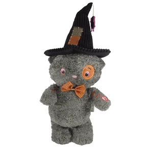 Hallmark Halloween Stitch The Cat Witch Singing Animated Plush 15" Addams Family - Picture 1 of 11