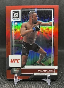 2023 Donruss Optic UFC Jamahal Hill #35 Red Prizm /199 Light Heavyweight SP - Bild 1 von 3