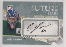 2010-11 ITG Between the Pipes GoalieGraphs Chad Johnson #A-CJ Auto