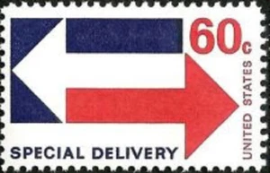 #E23 60 CENT SPECIAL DELIVERY MINT VF NH O.G - Picture 1 of 2