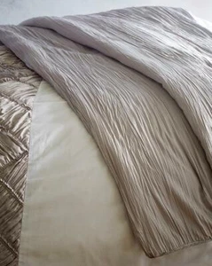 Ringley Home Birch Silver Rouched Throwover Nuevo - Imagen 1 de 4