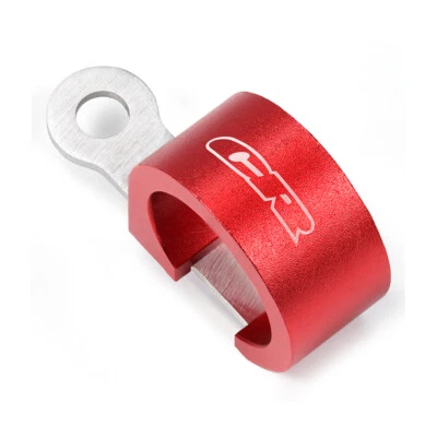 Abrazadera de manguera de freno delantero CNC guía de línea para HONDA CR125R CR250R CR500R CR80R CR85R Foto 1 de 4