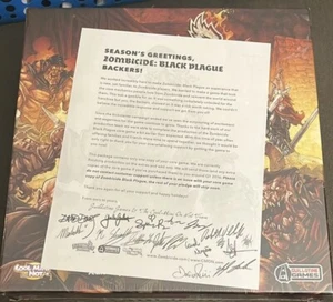 Zombicide Black Plague Board Game NEW Sealed Kickstarter 1st Edition. Rare VHTF - Picture 1 of 2