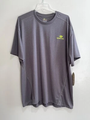 Camiseta Mossy Oak Performance Para Hombre 2XL Gris Manga Corta 100% Poliéster Foto 1 de 4