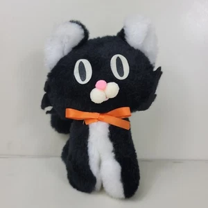 Gatito de Colección Amscan Blanco y Negro Gato 8" Peluche Kawaii Ojos de Fieltro Gatito Gatito - Imagen 1 de 6