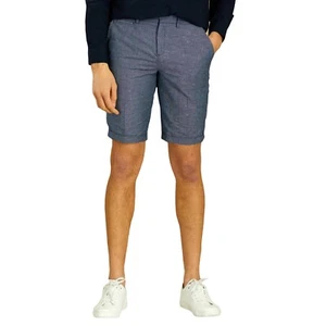 Kiabi Bermuda Chino Pantalone Corto Da Uomo Blu Navy Casual Estivo Confortevole - Imagen 1 de 8