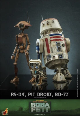 In Stock Hot Toys TMS086 Star Wars The Book Of Boba Fett R5-D4 Pit Droid BD-72 - Image 1 of 4