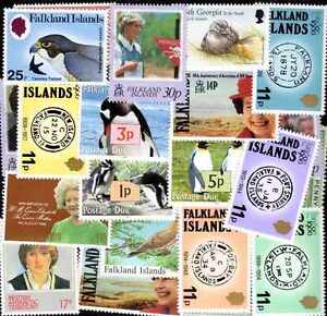 FALKLAND Iles - FALKLAND ISLANDS collections de 10 à 200 timbres différents
