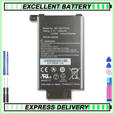 58-000008 S2011-003-A S2011-003-S Battery for Amazon Kindle Paperwhite 5th Gen - Imagen 1 de 4