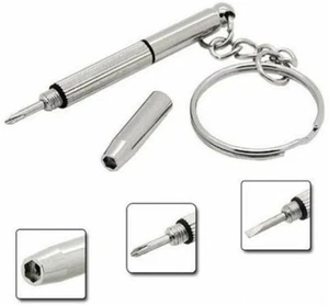 Mini 3 in 1 Glasses Eyeglasses Sunglasses Screwdriver Mobile Phone Watch Repair - Picture 1 of 4