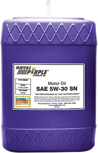 Royal Purple 05530 API-Licensed SAE 5W-30 High Performance Synthetic Motor Oil..