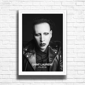 Marilyn Manson Wall Art Print Poster Interior Decor Picture High Quality Size A4 - Picture 1 of 4