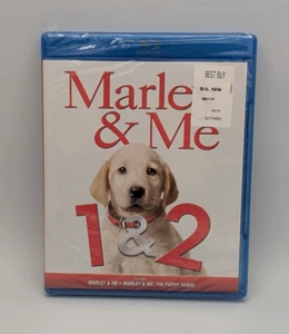 Marley & Me 1 & 2 The Puppy Years 2-movie/Double Feature Blu-Ray New Sealed - Picture 1 of 3