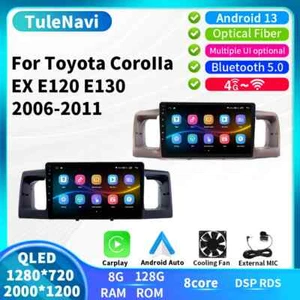 For Toyota Corolla EX E120 2006-2011 CarPlay Car Radio GPS Video Player Screen - Picture 1 of 40