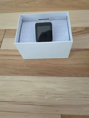 Smartwatch genérico prata e preto - Imagem 1 de 2