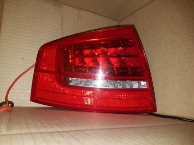 AUDI A8 QUATTRO S8 2008 2009 2010 CONDUCTOR LED LUZ TRASERA IZQUIERDA LÁMPARA EXTERIOR OEM Foto 1 de 4