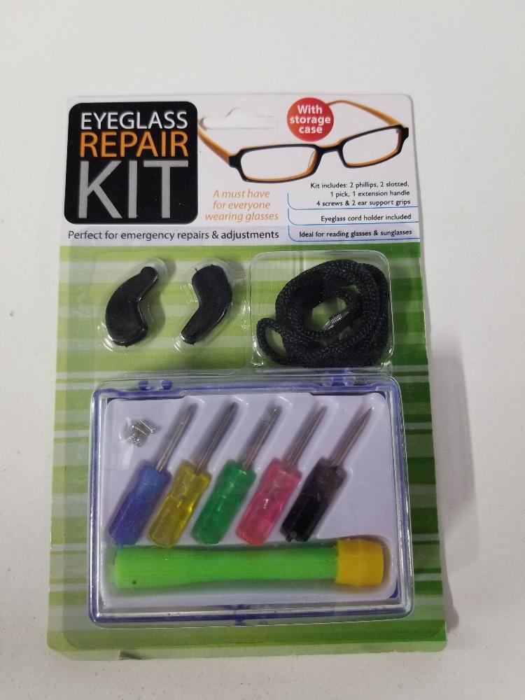 Eyeglass Repair Kit With Storage Case