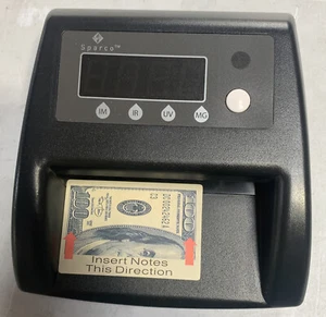 Sparco Counterfeit Bill Detector with UV, MG and IR SPR16012 - Picture 1 of 4