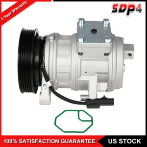 AC A/C Compressor Fits Jeep Grand Cherokee 4.0L 1999 2000 2001 2002 2003 2004 - Picture 1 of 10