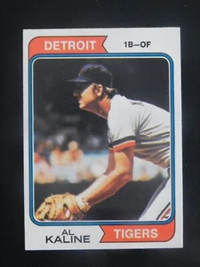 1974 Topps Baseball Card #215 Al Kaline (NM) - Picture 1 of 2