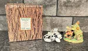 Enesco Moose Creek Crossing “Time to Vam-Moose” 1996 Nightlight #260746 - Picture 1 of 13