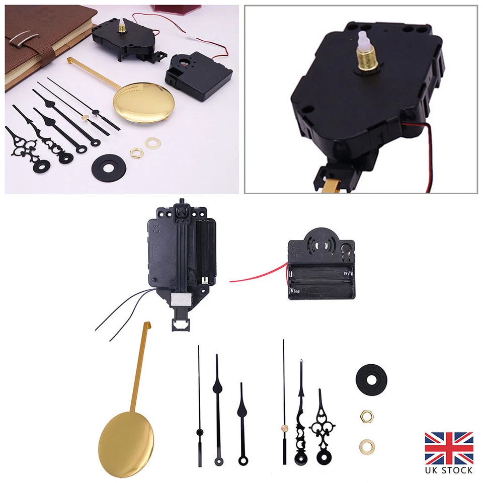 DIY Wall Quartz Pendulum Clock Chime Westminster Melody Mechanism Movement- Sets - Image 1 of 4