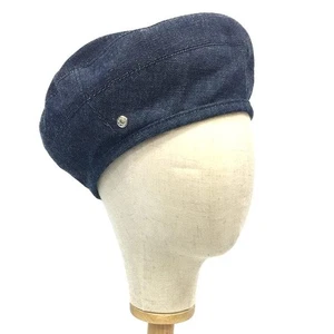 Hermes Denim Sombrero Serie Talla 57 - Imagen 1 de 3