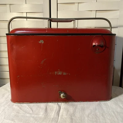 Vintage Progress Frigorifero Company Cooler Louisville KY - Immagine 1 di 4