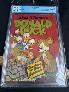 Four Color #178 CBCS 5.0 Dell 1947 1st Uncle Scrooge! Key Golden DONALD DUCK - Picture 1 of 2
