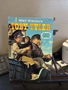 Walt Disney's TOBY TYLER Golden Reading Adventure 1960 vintage Very Good - Picture 1 of 11