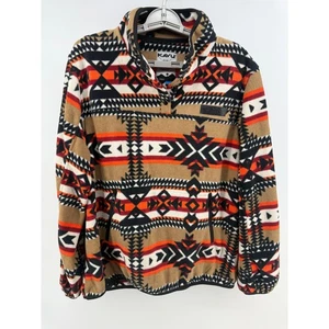 Kavu Damen XL Fleecepullover Canyon Desert Aztekenmuster Druckknopfleiste - Bild 1 von 9