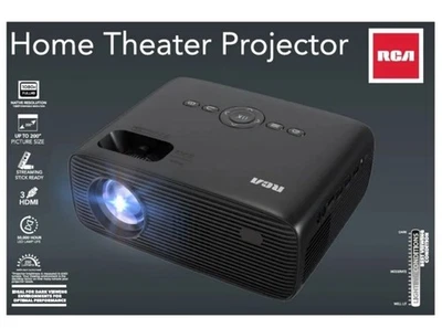 RCA 1080p FHD Home Theater Projector 32 - 150" Optimal Projection Size (RPJ-280) - Image 1 of 4