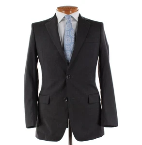 Brooks Brothers 1818 NWOT Wool Fitzgerald Two Piece Suit Size 36R US In Gray - Picture 1 of 12