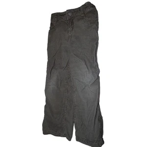 Hanna Andersson Boys Size 4 (100) Green Grey Classic Corduroy Pants Event Church - Picture 1 of 4