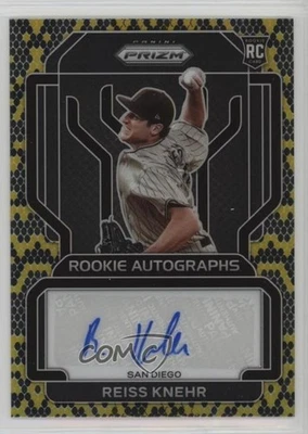 2022 Panini Prizm Rookie Auto Snakeskin Prizm /35 Reiss Knehr #RA-RK Auto - Image 1 of 2