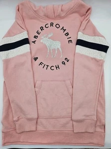 Abercrombie & Fitch Girl's Hoodie Pink Size 13/14  -  EUC - Picture 1 of 9