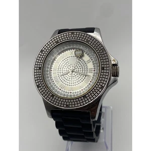 Crown Master Silver Tone Stainless Steel Wrist Watch Working New Battery - Picture 1 of 6