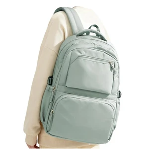 Mochila de viaje para computadora portátil, estudiantes universitarios, bolsa de gimnasio, bolsa de libros escolar, adolescentes, mujeres - Imagen 1 de 8