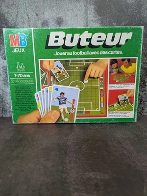 Buteur – MB Jeux – Jeu de société vintage années 80 – Football avec cartes –... - Photo 1/4