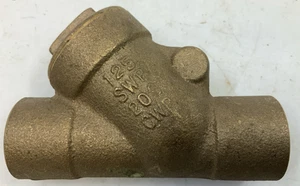 Nibco swing check valve 1" sweat connection - Picture 1 of 4