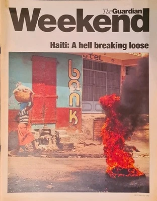 Vintage The Guardian Weekend Magazine October 30th 1993 - Haiti - Image 1 of 4