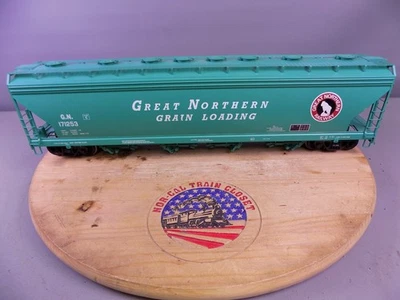 Tolva cubierta de 4 bahías Great Northern escala G de trenes de EE. UU., lote sin caja #O37 Foto 1 de 4