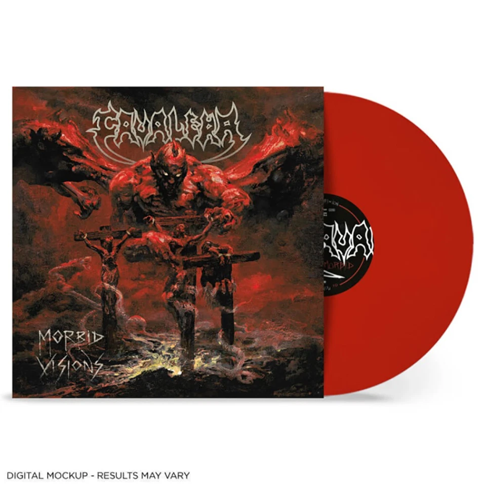 CAVALERA - morbid visions LP red - Bild 1 von 1