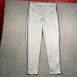Nike Team Engineered Baseball Hose Herren M Grau Schwarz Brandneu! Neu mit Etikett - Bild 1 von 13