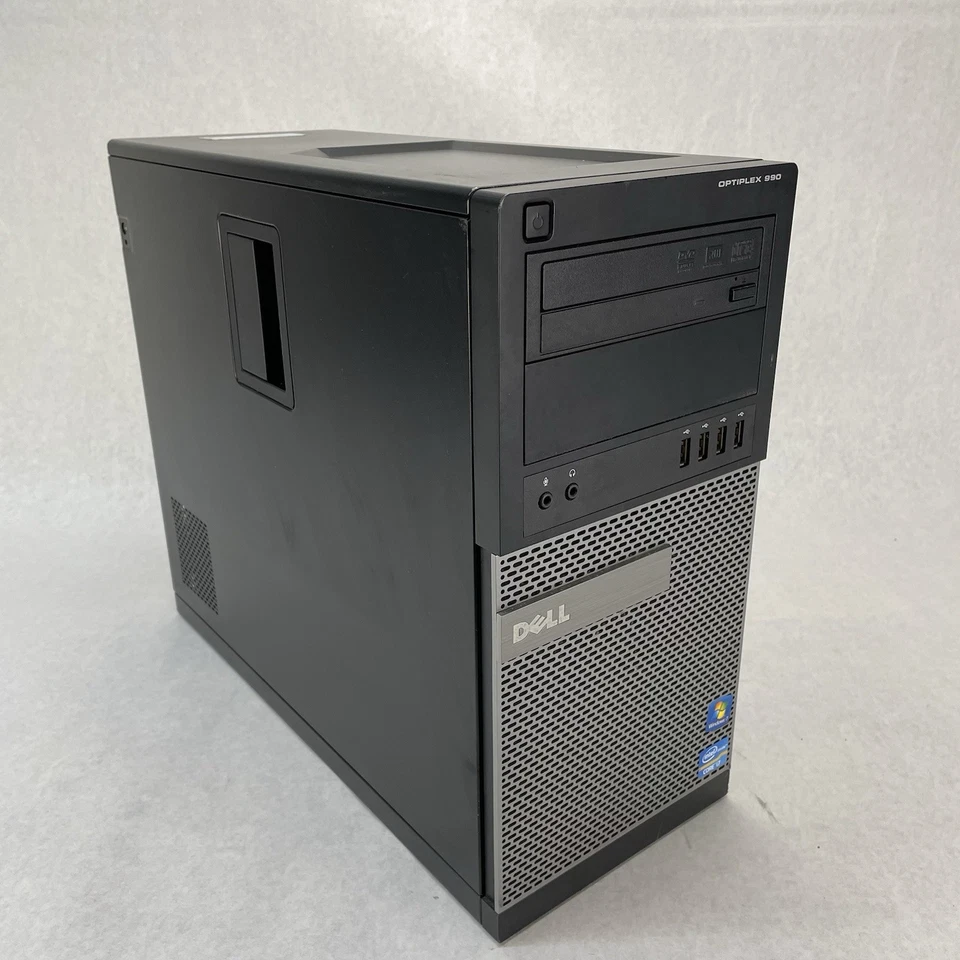 Dell Optiplex 990 MT Intel Core i7-2600 3.40 GHz 4 GB Ram DVDRW No HDD No OS - Image 1 of 4
