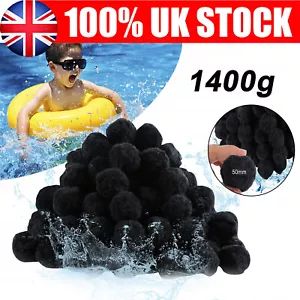 1400g Pool Filter Balls Filter Media for Sand Filter Pump Cleaning Swimming Pool - Picture 1 of 9