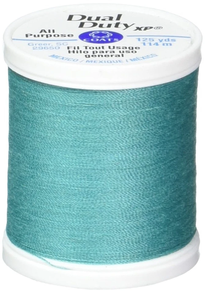 Coats and Clark Dual Duty Thread S900 9257 Bright Aqua Green