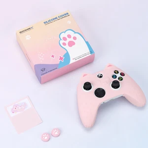 Funda Funda GeekShare Rosa Pata de Gato para Mando Xbox Series X Recubrimiento Kit 3 en 1 - Imagen 1 de 8