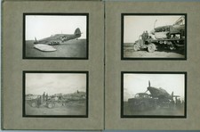 WW2 Photo album RAF Luftwaffe wrecks N.Africa 1942 Hurricane Me 109 112 Squadron