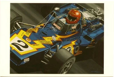 AL OUR COLIN CARTER PARNELLI JONES JOHNNY LIGHTNING 1970 INDY 500 POSTAL Foto 1 de 2